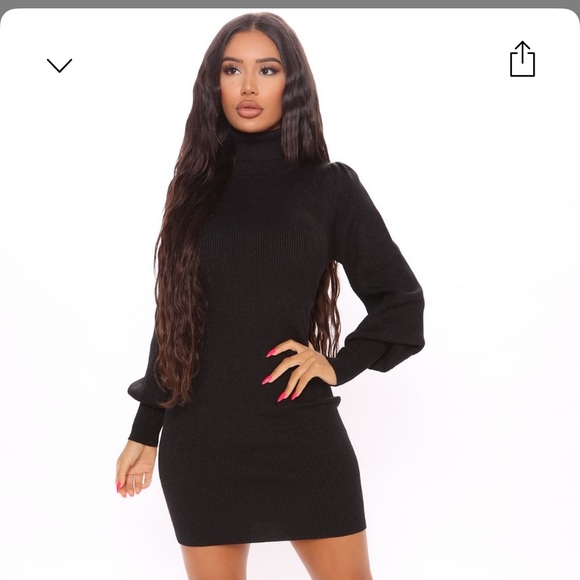 Fashion Nova Dresses & Skirts - Turtleneck sweater dress too cozy